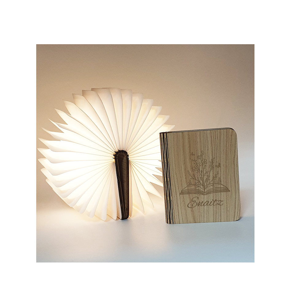 Caja libro de madera personalizada · Regalos Originales - Creaciones Mikeldi