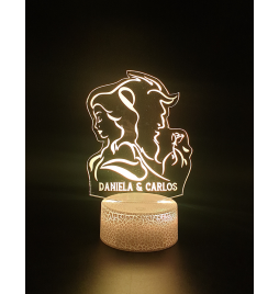Lámpara LED Harry Potter II personalizada · Regalos Originales - Creaciones  Mikeldi