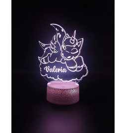 Lámpara LED Stitch personalizada · Regalos Originales - Creaciones